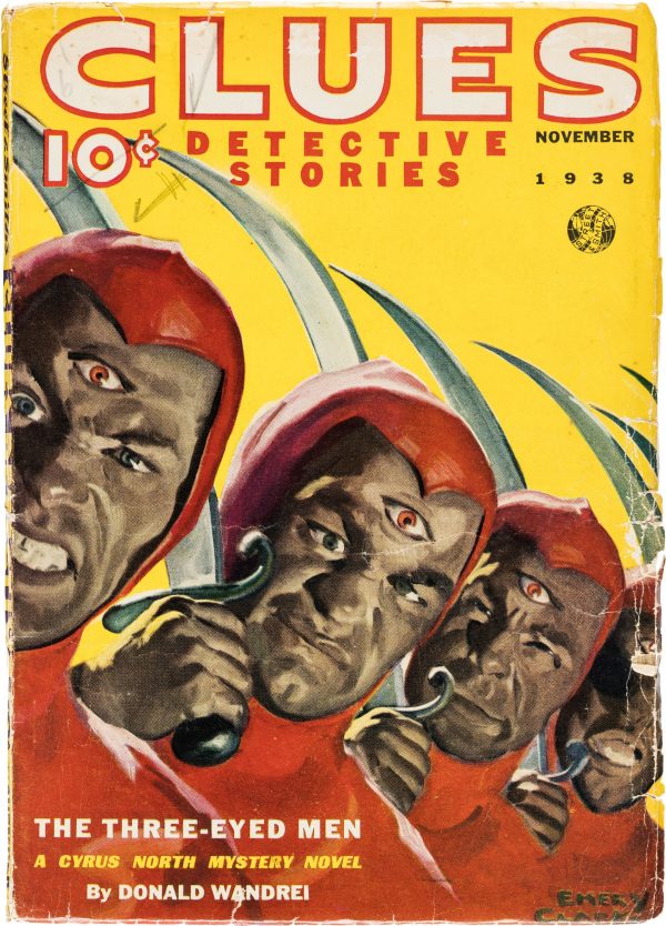 Clues Detective Stories - November 1938