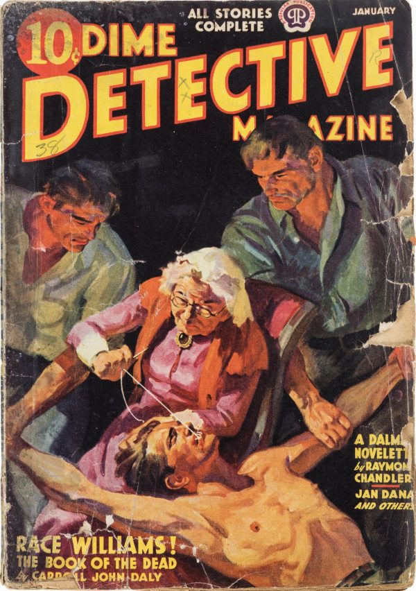 Dime Detective Magazine - January 1938