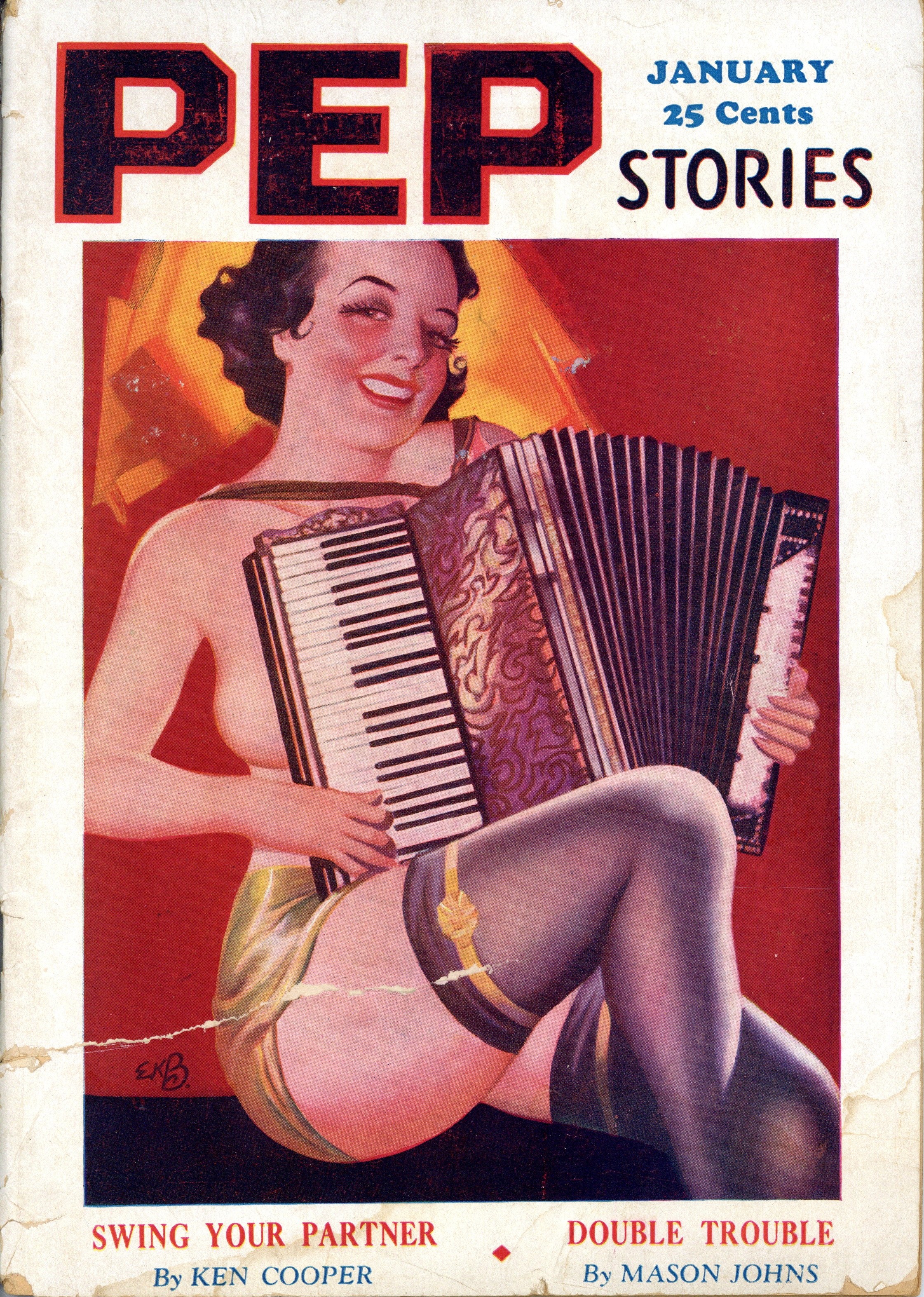Pep Stories January 1936
