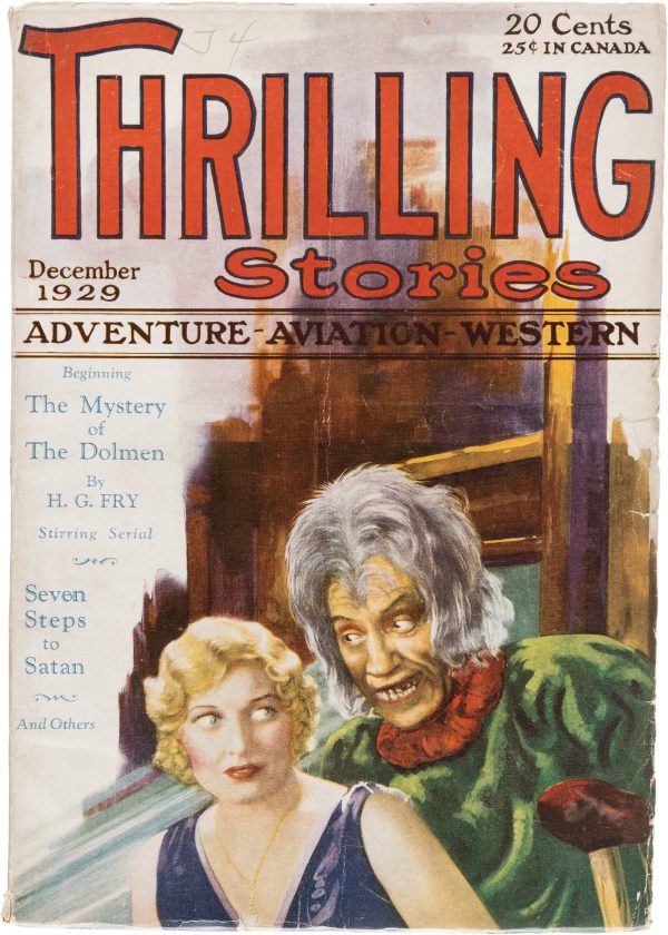 Thrilling Stories - December 1929