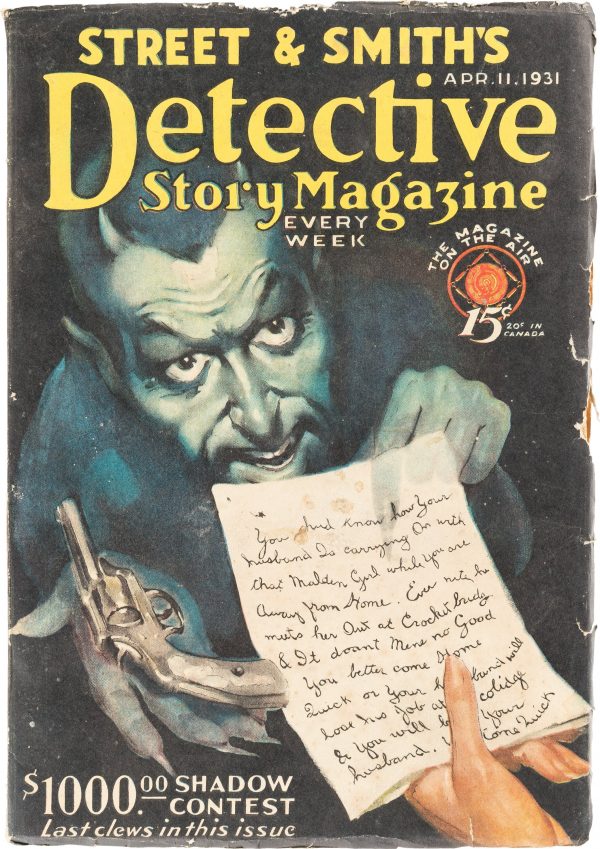Detective Story Magazine - April 11th, 1931