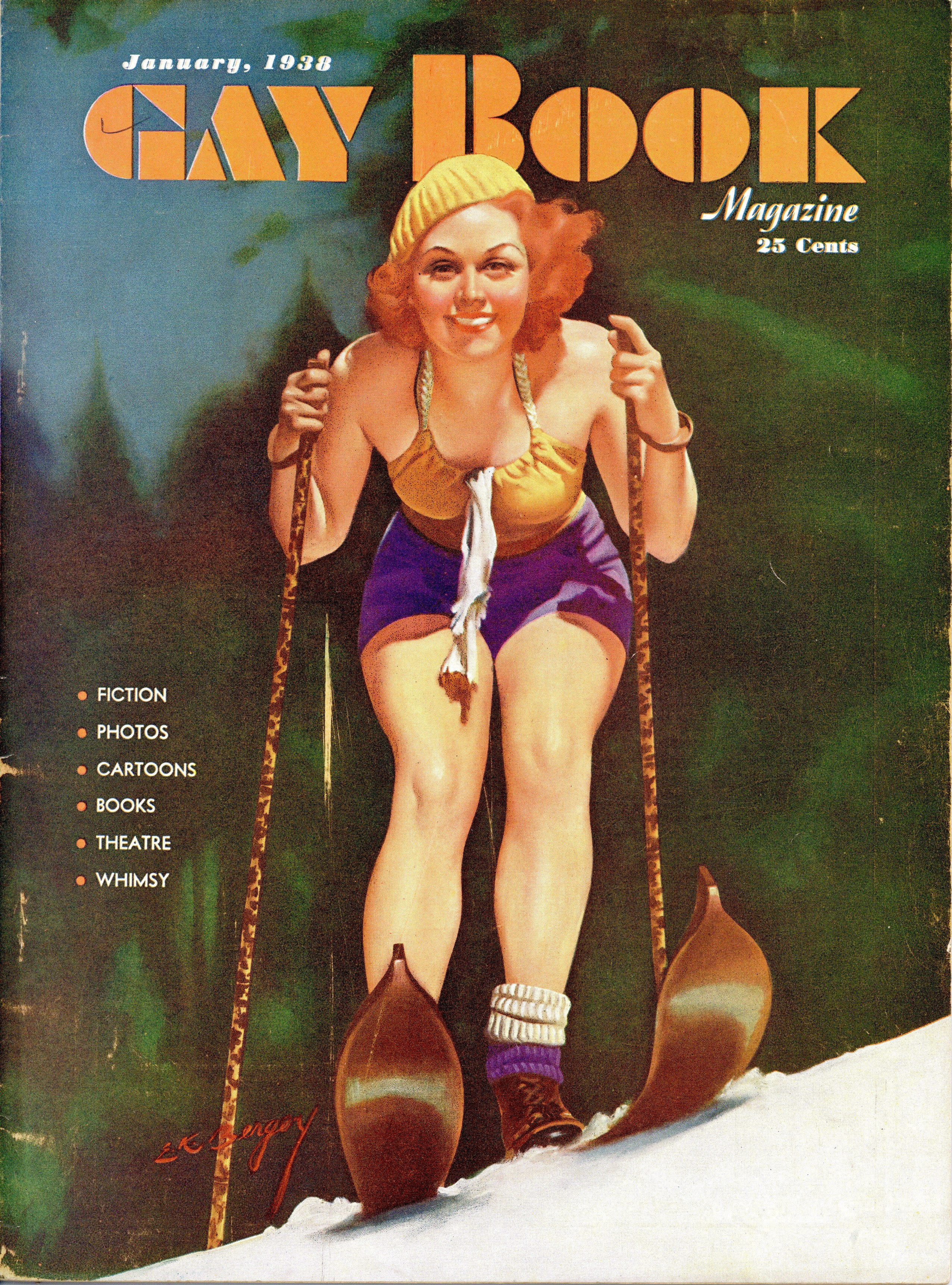 Gay Book January 1938