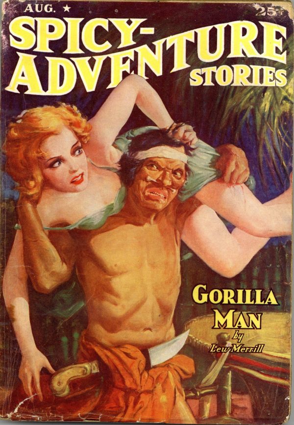 Spicy Adventure Stories August 1938