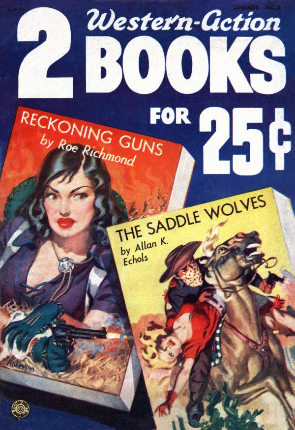 Two Western Action Books 1952 Summer