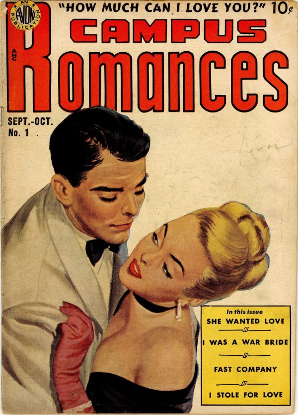 Campus Romances No1 September October 1949