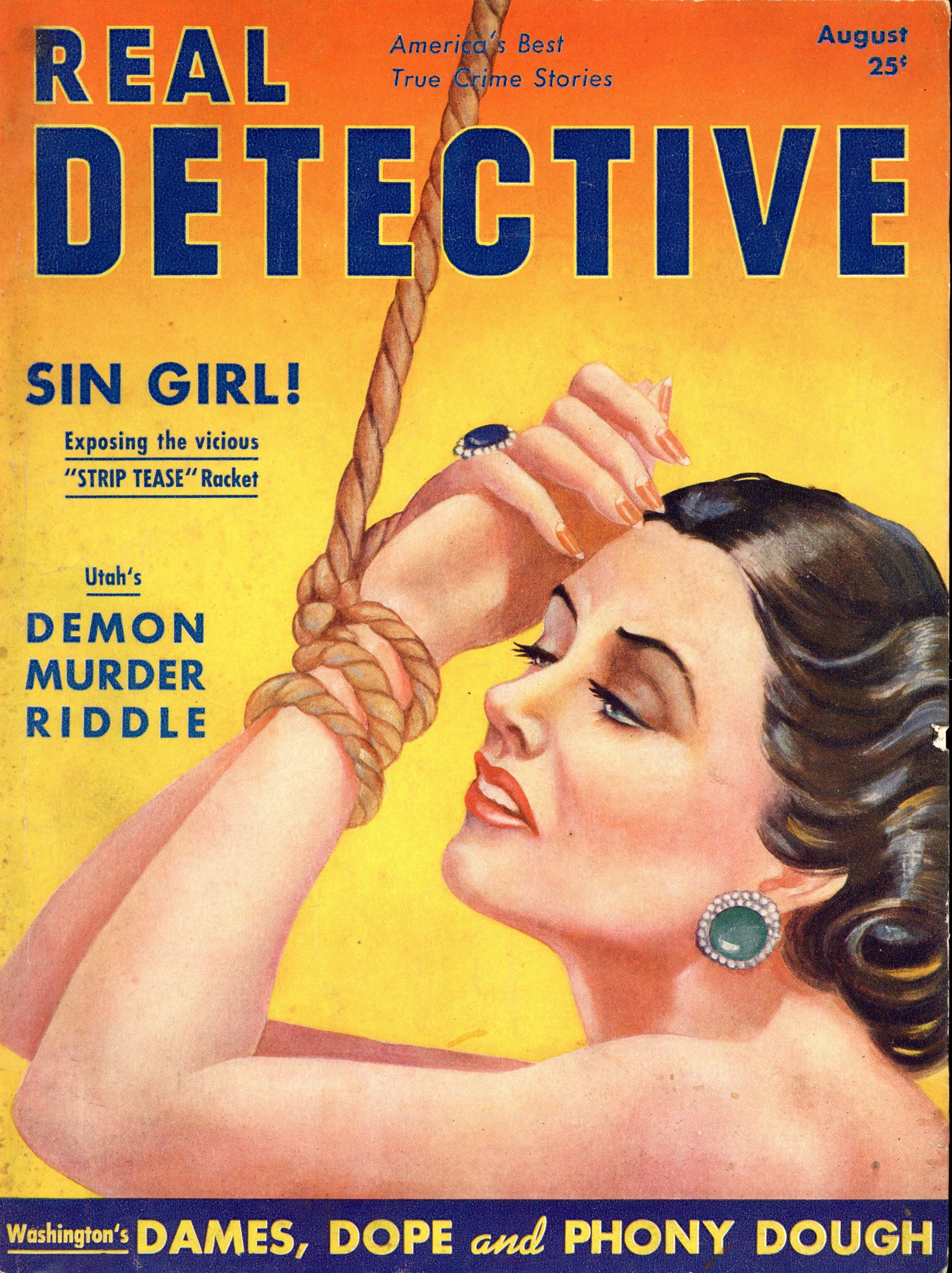 Real Detective August 1939