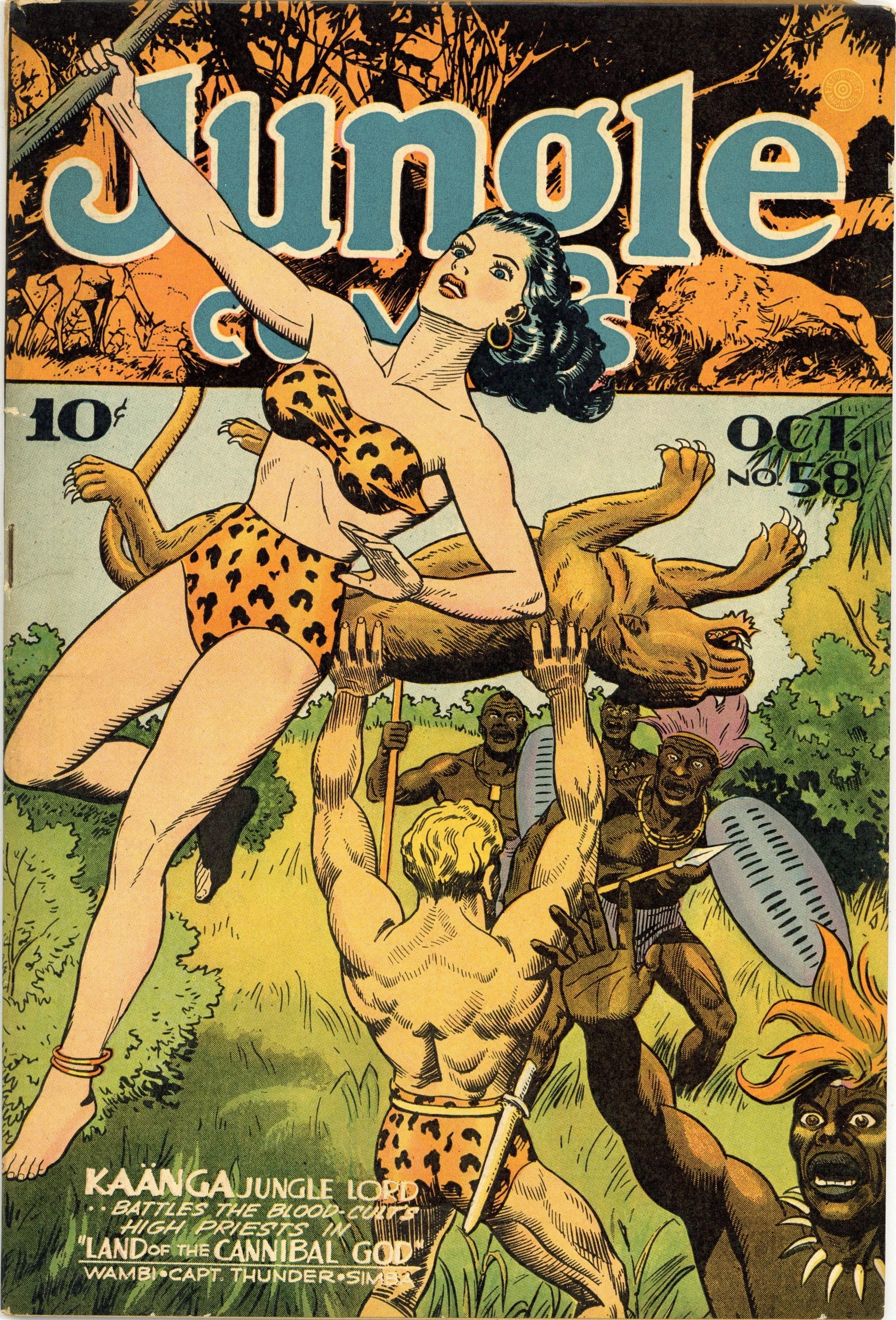Jungle Comics #58 October 1944