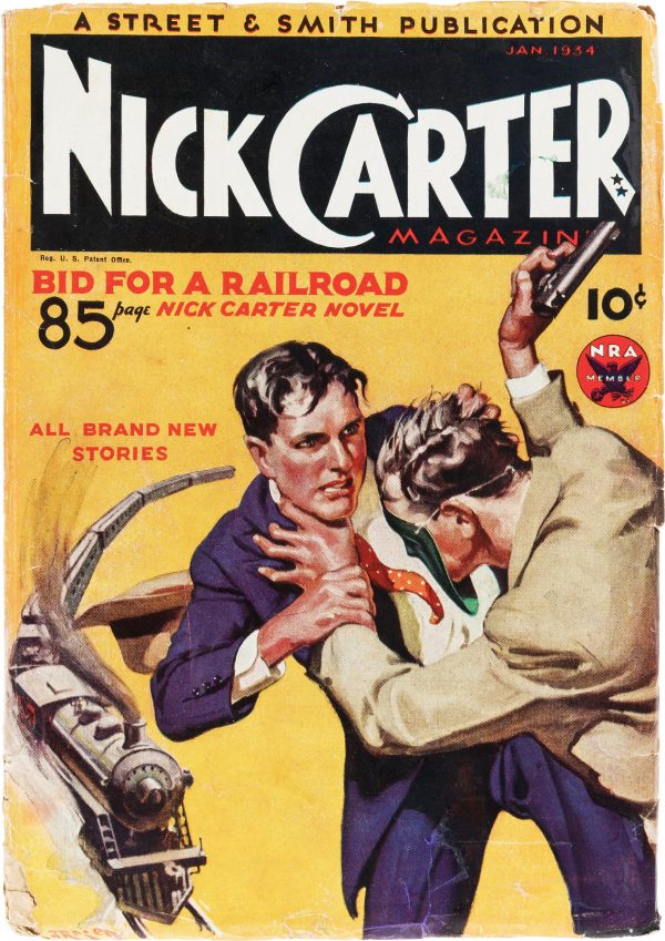 Nick Carter Magazine - January 1934