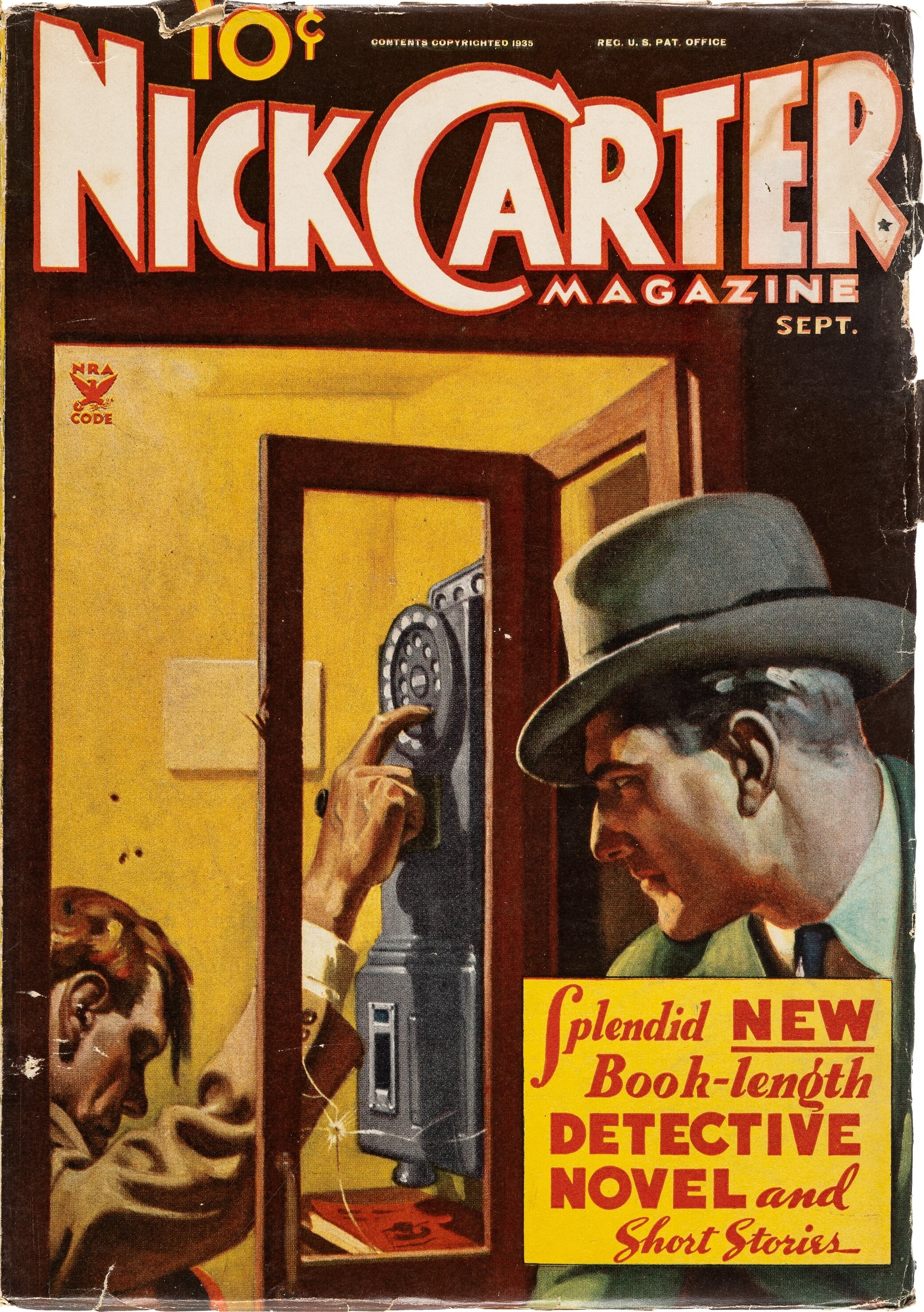 Nick Carter Magazine - September 1935
