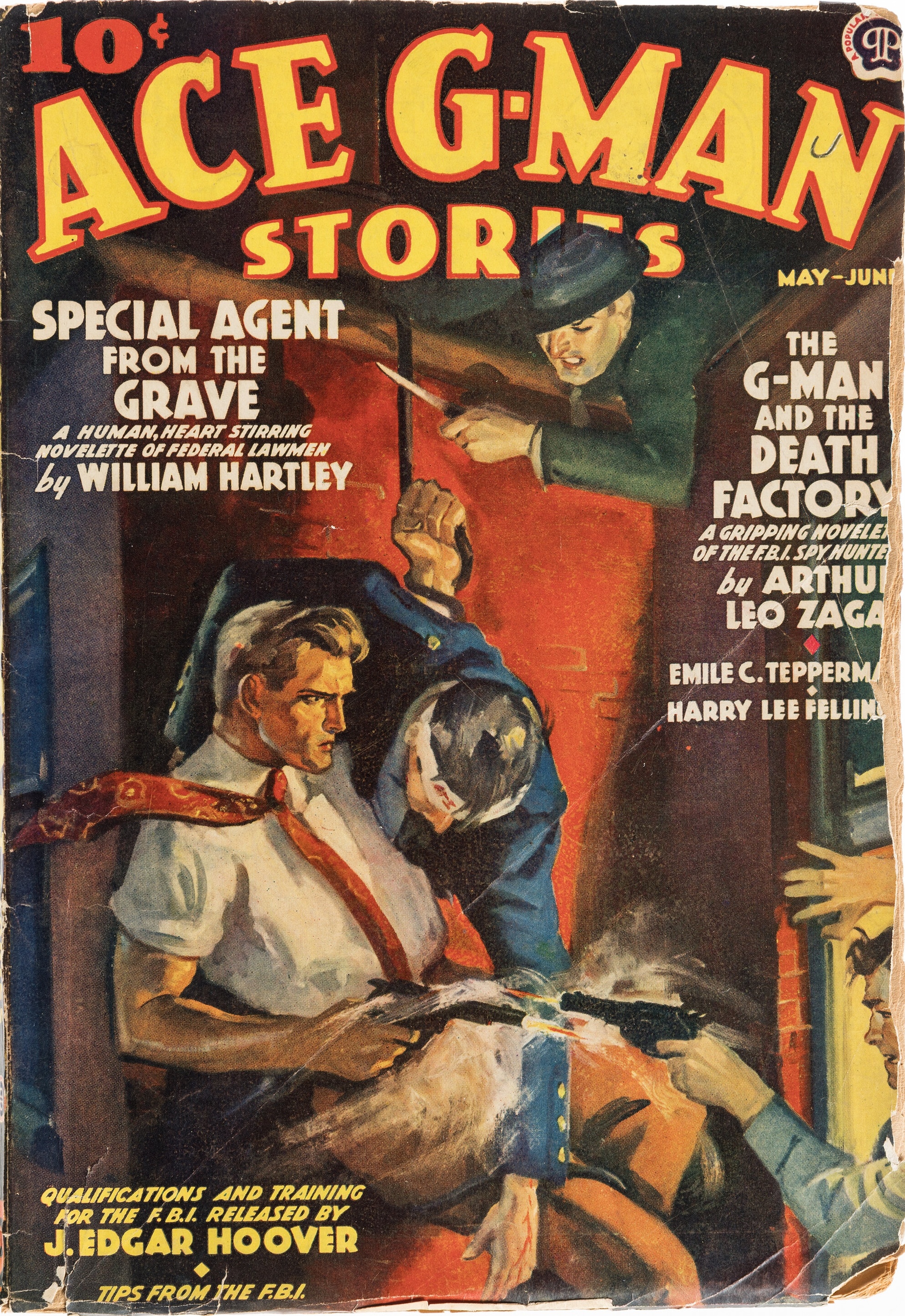 Ace G-Man Stories - May 1939