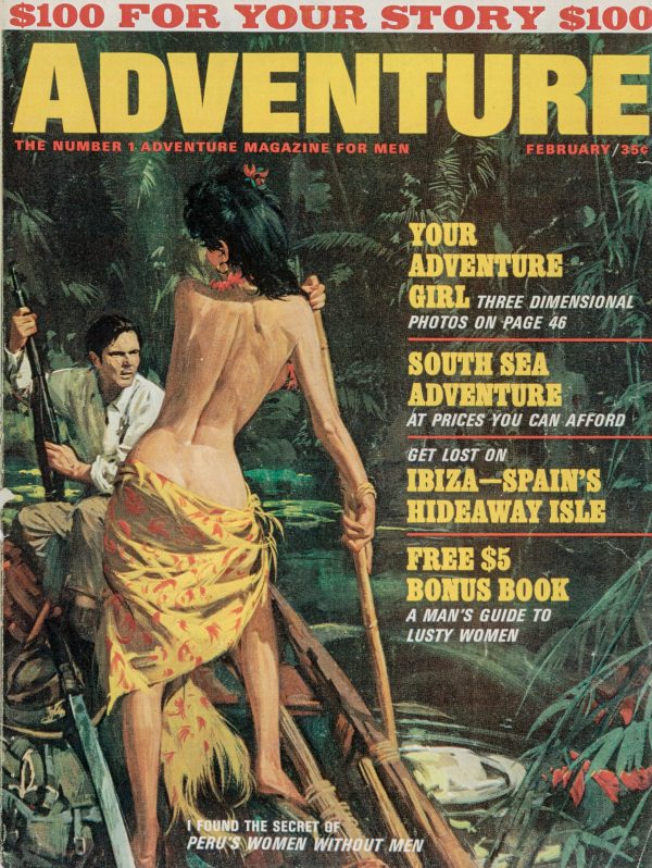 Adventure magazine February 1965