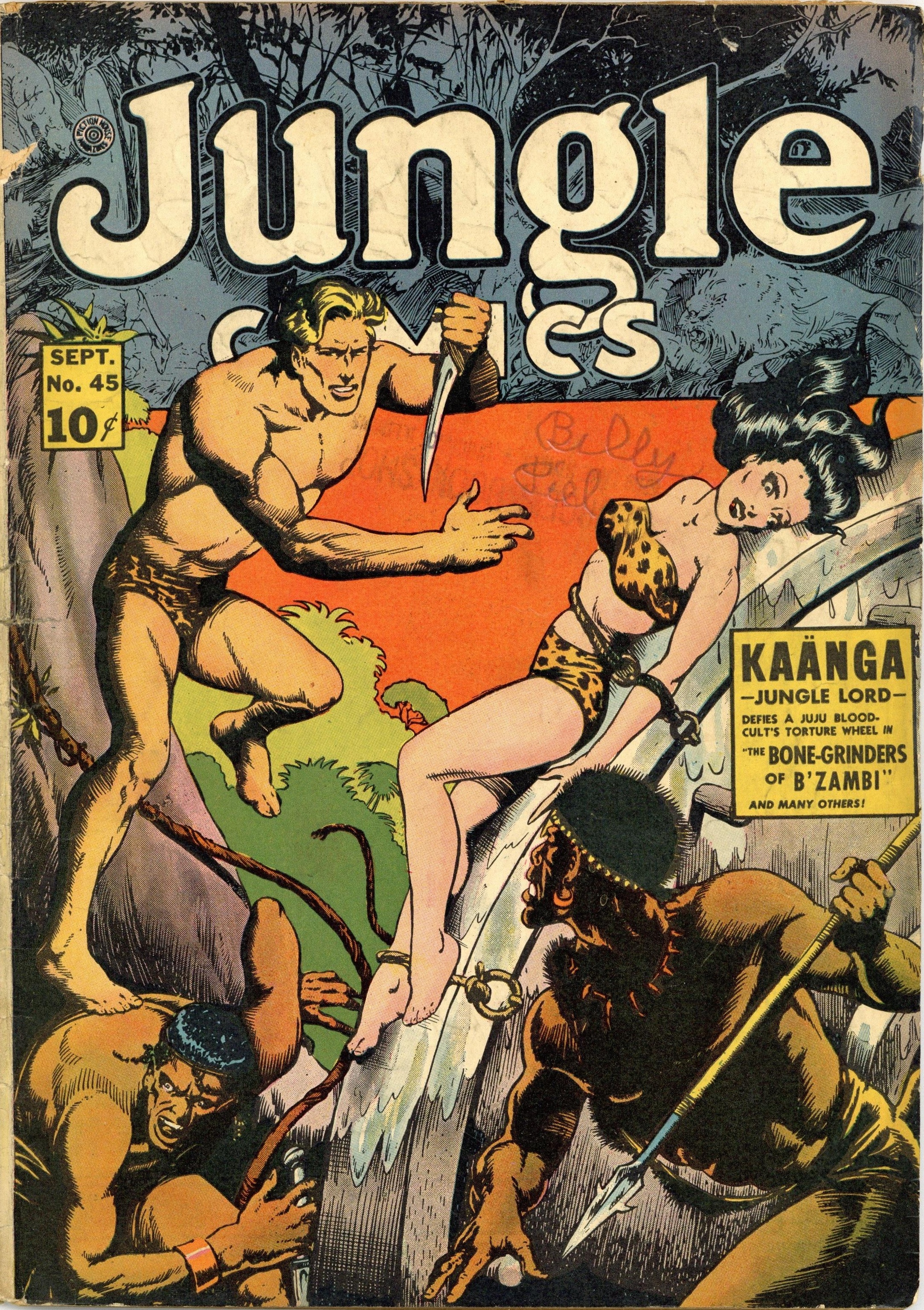 Jungle Comics #45 September 1943