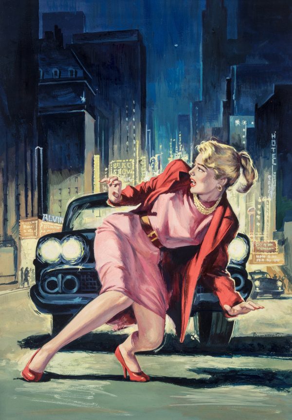 The Girl in the Death Seat, paperback cover, 1961