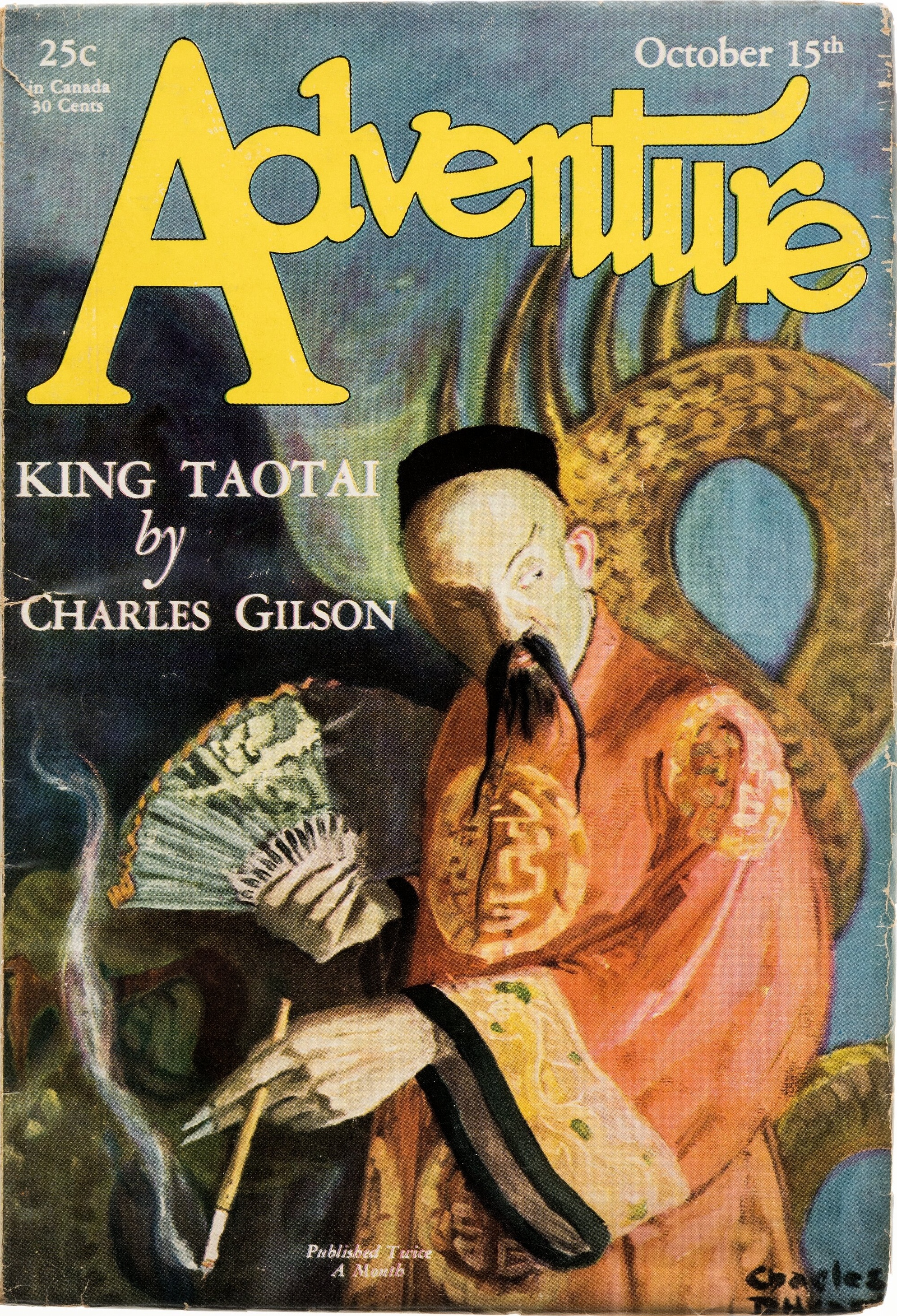 Adventure - October 15th, 1928