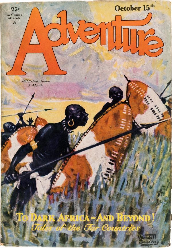 Adventure - October 15th, 1929