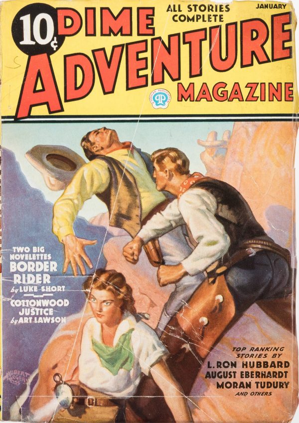 Dime Adventure Magazine - January 1936