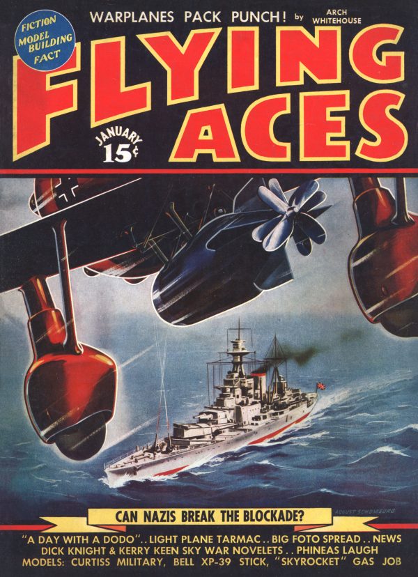 Flying Aces January 1940