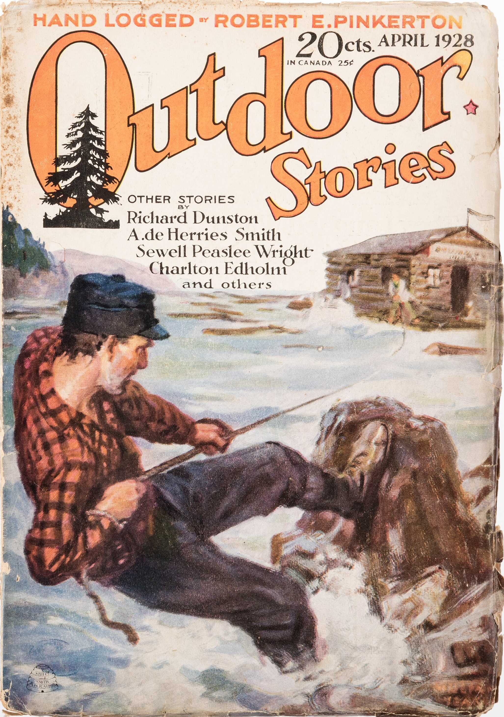 Outdoor Stories - April 1928