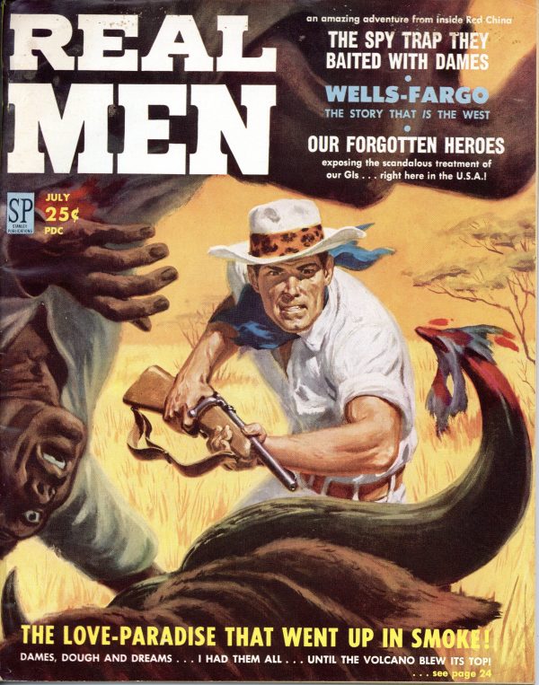 Real Men Magazine July 1958