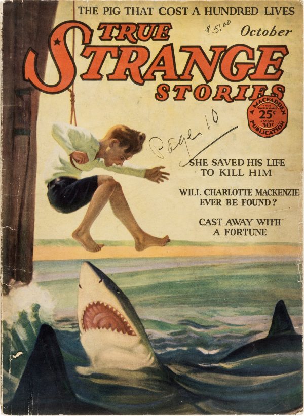 True Strange Stories - October 1929