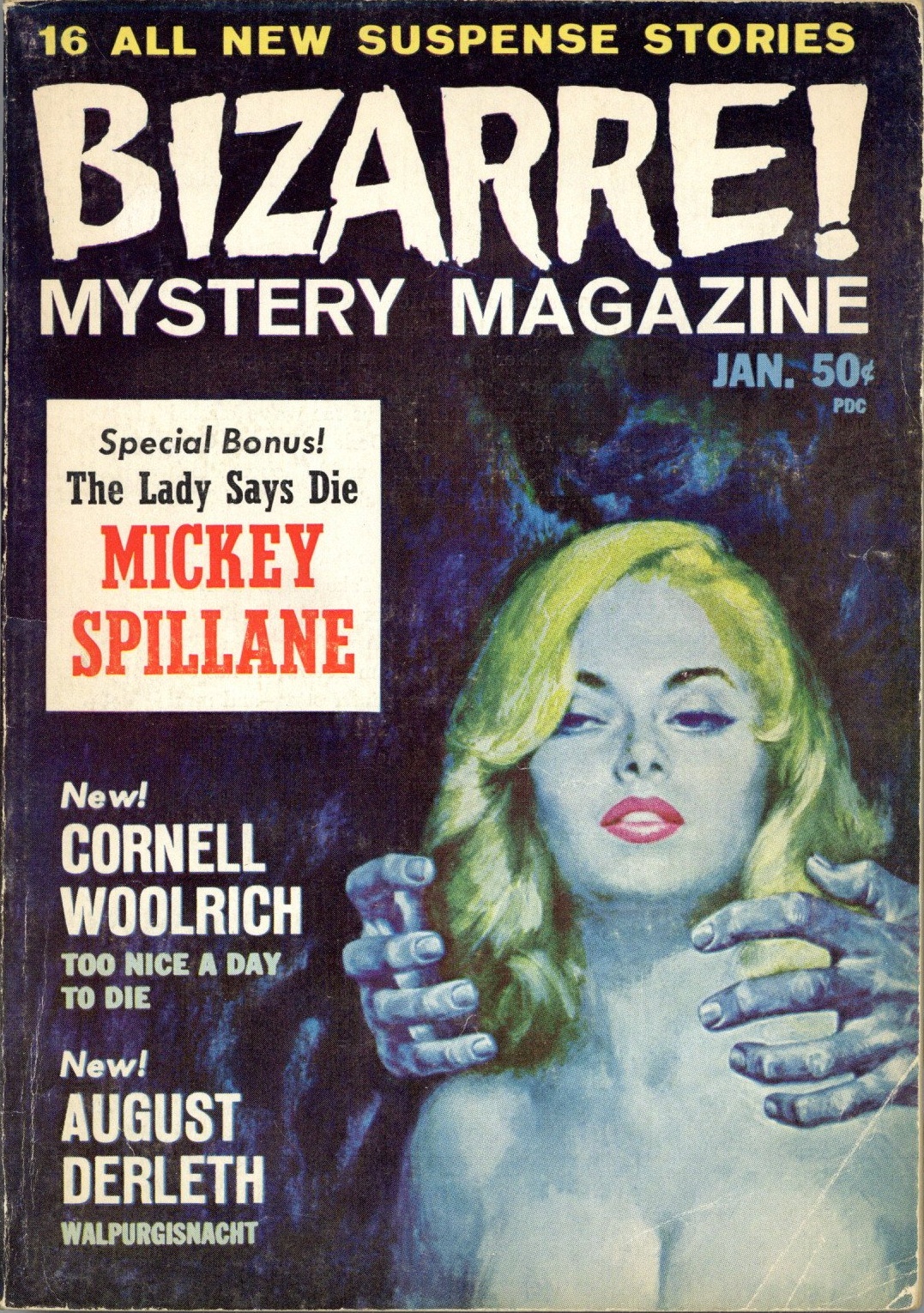 Bizarre Mystery Magazine January 1966