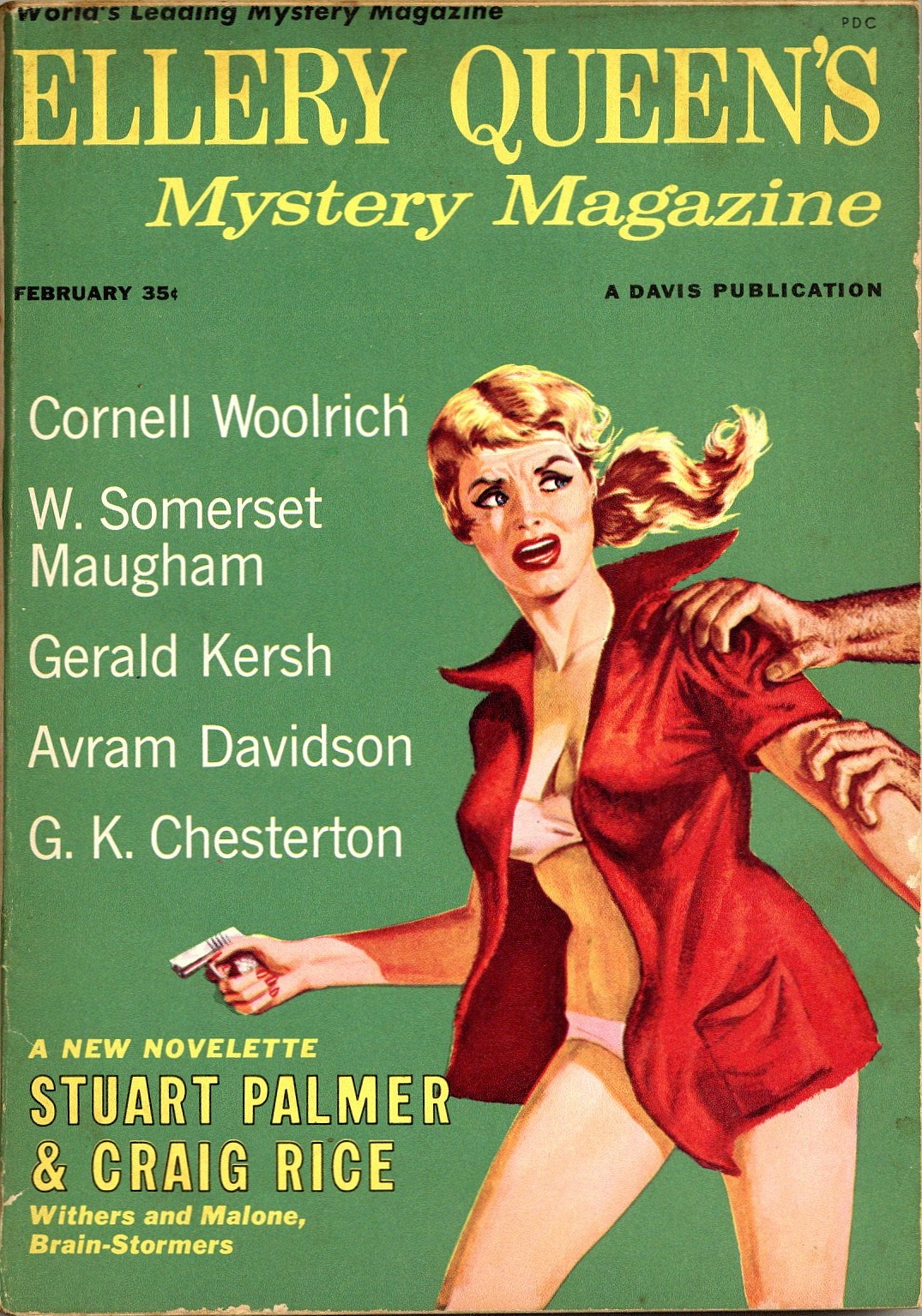 Ellery Queen's Mystery Magazine February 1959