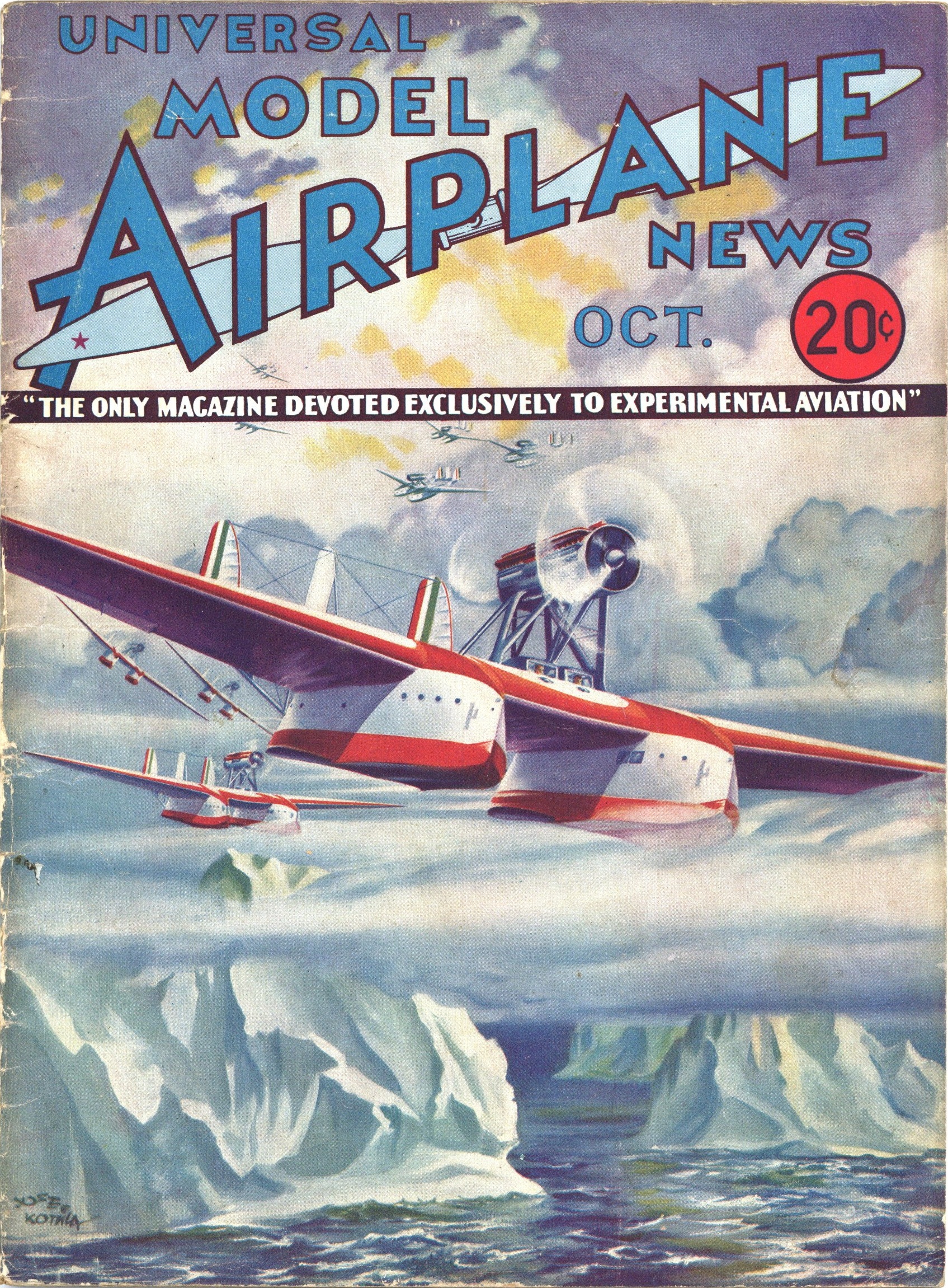 Model Airplane News October 1933