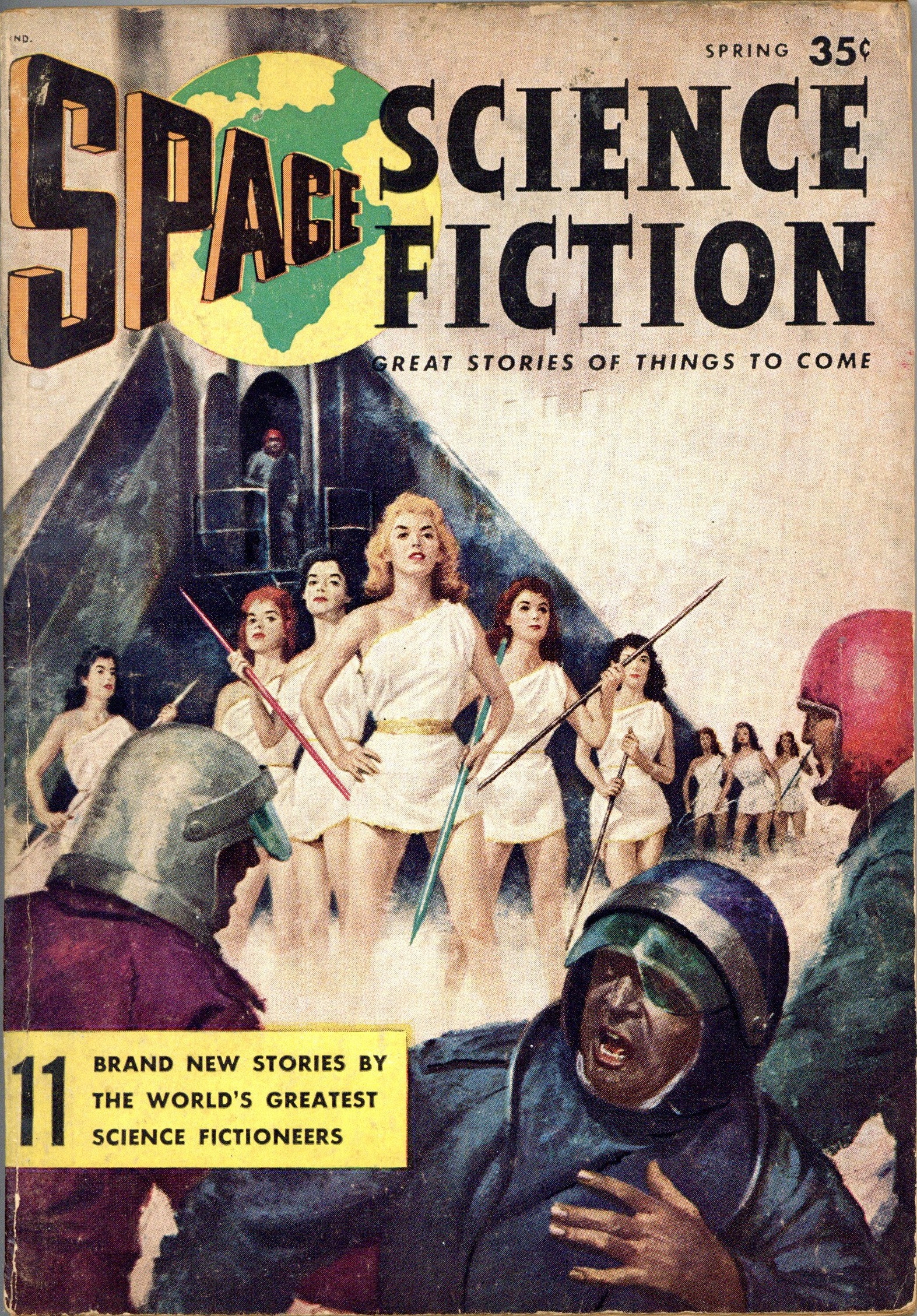 Space Science Fiction Magazine Spring 1957