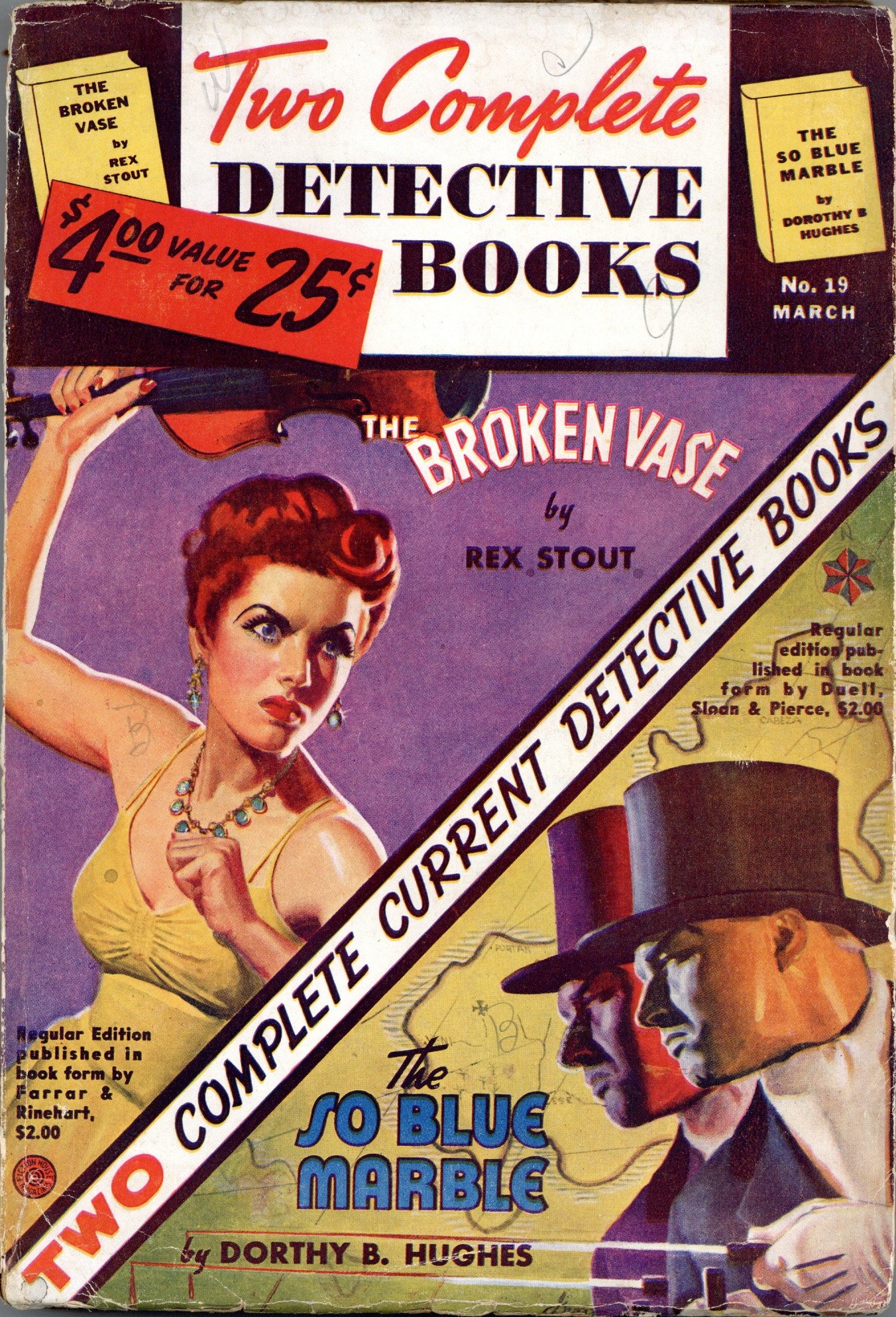 Two Complete Detective Books March 1943