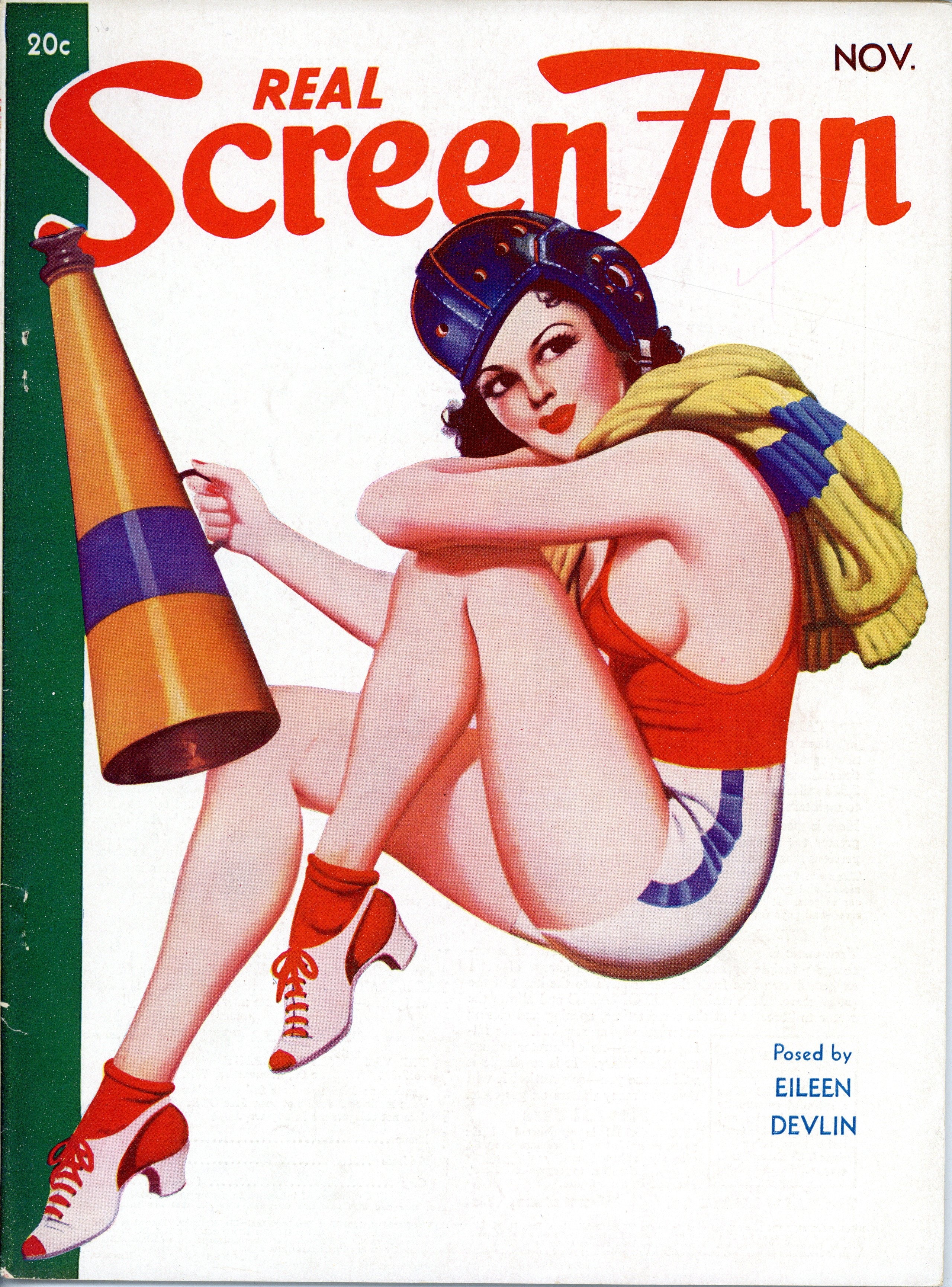 Real Screen Fun November 1937