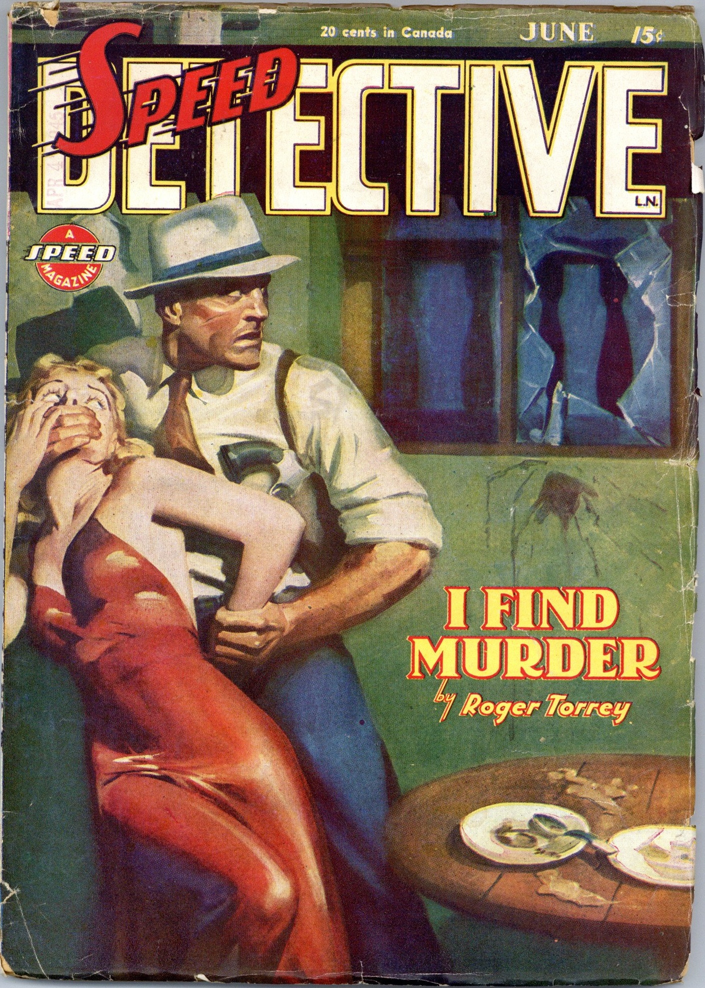 Speed Detective June 1945