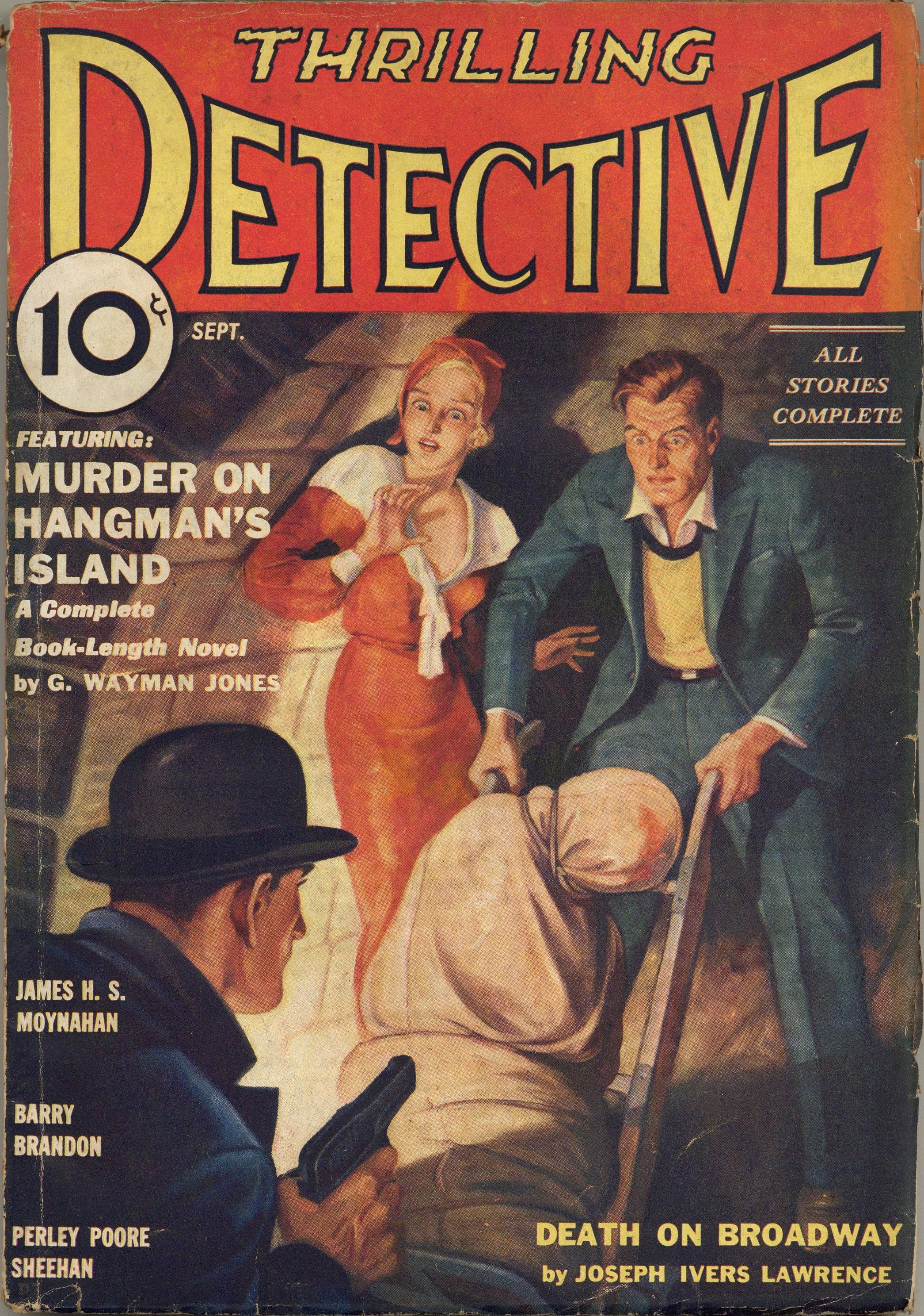 Thrilling Detective September 1933