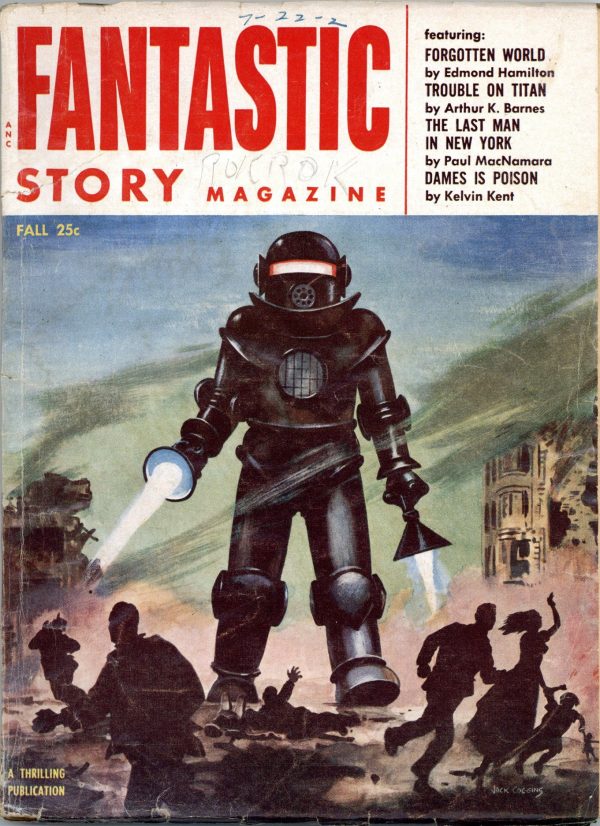 Fantastic Story Magazine October 1954