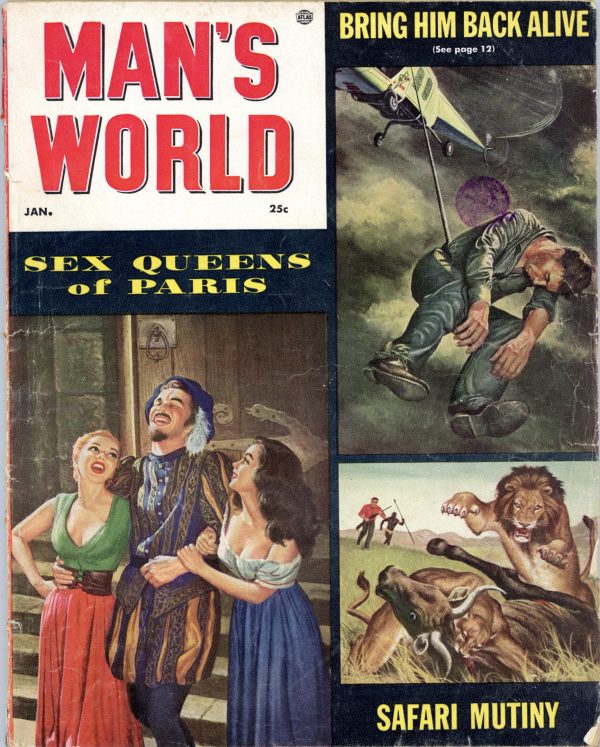 Man's World January 1956