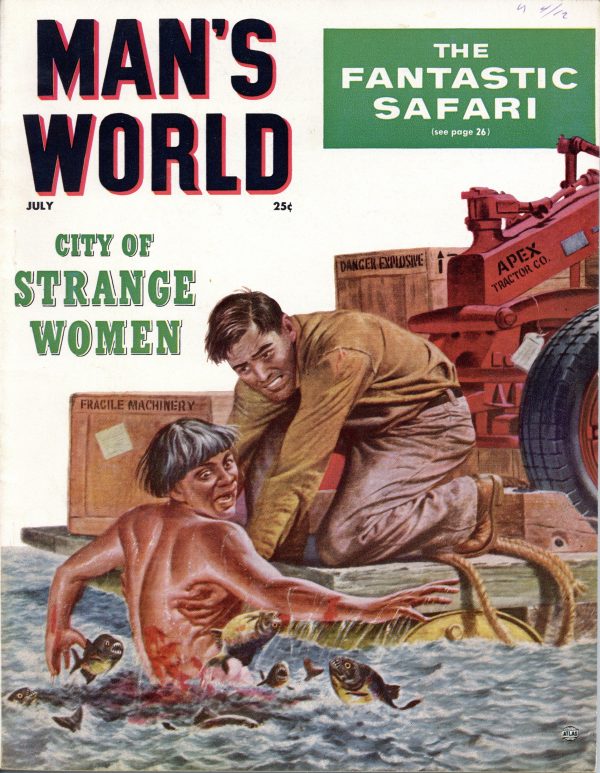 Man's World July 1956