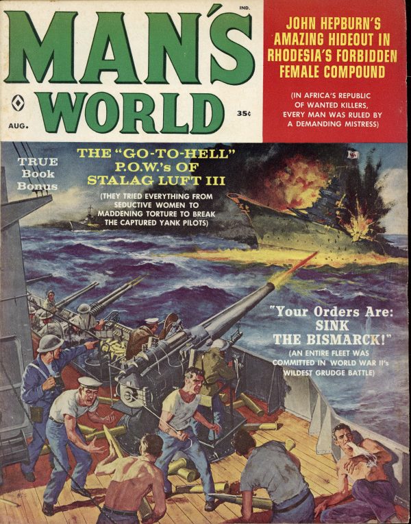 Man's World Magazine August 1960