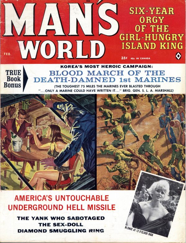 Man's World Magazine February 1963