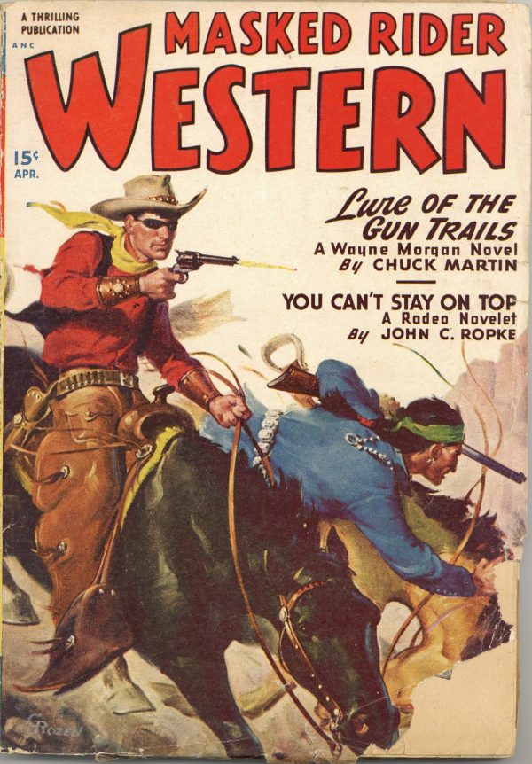 Masked Rider Western April 1948