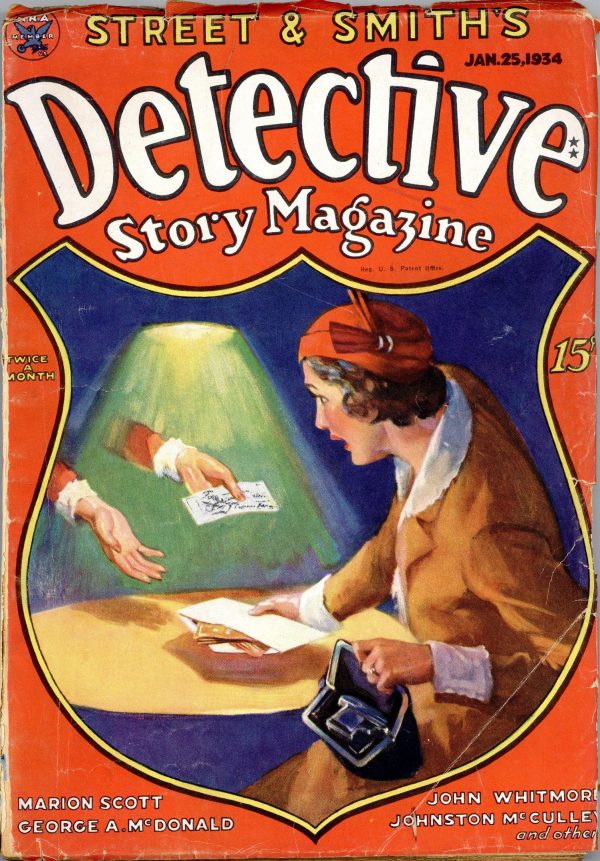 Detective Story Magazine January 25 1934