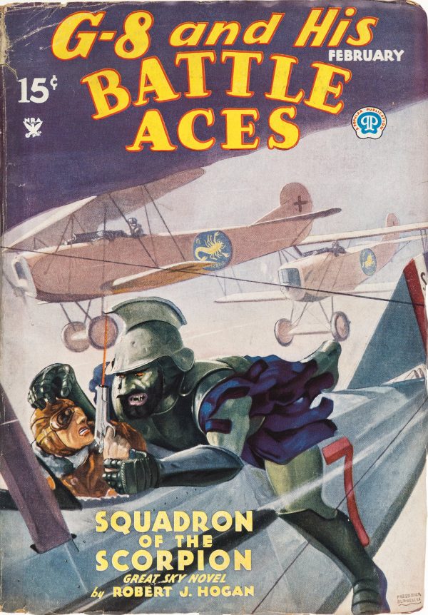 G-8 and His Battle Aces - February 1935