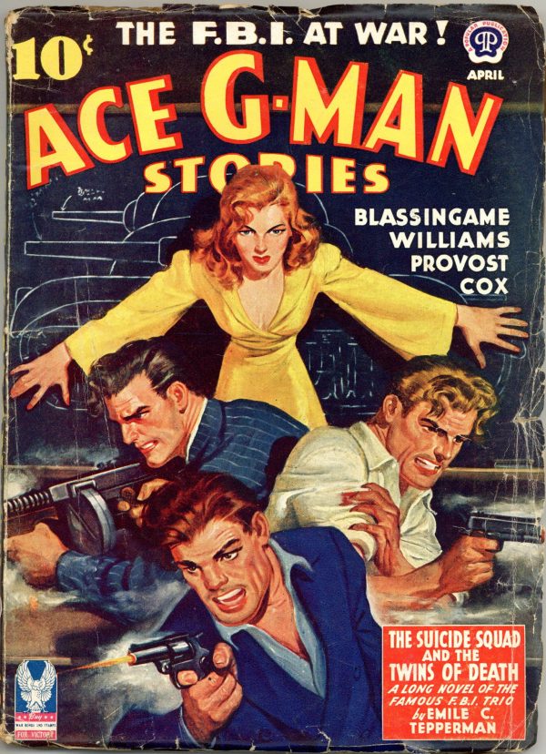 Ace G-Man Stories April 1943