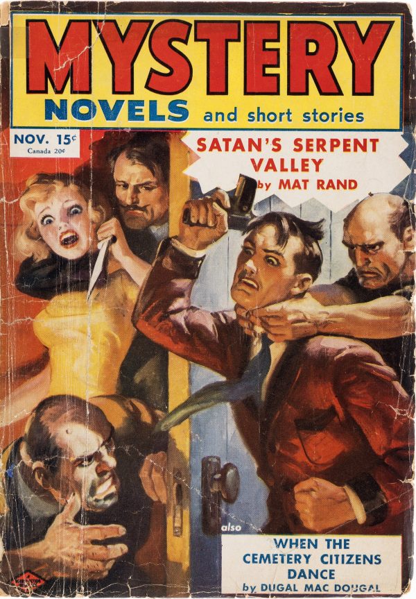 Mystery Novels and Short Stories - November 1940