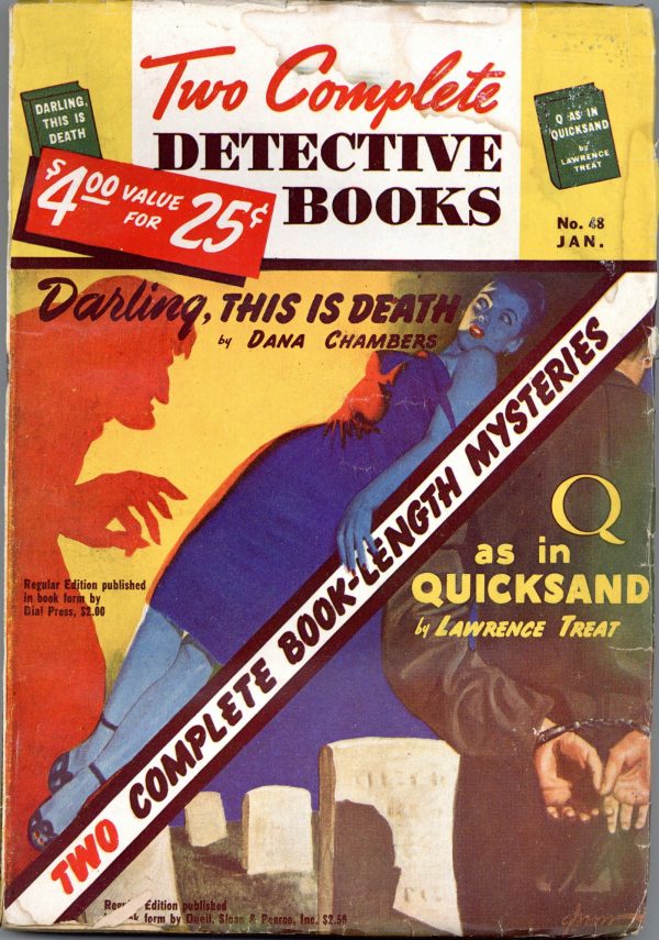 Two Complete Detective Books January 1948