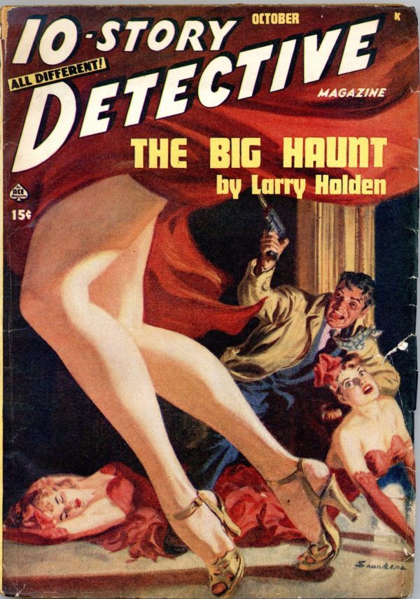 10-Story Detective Magazine October 1948