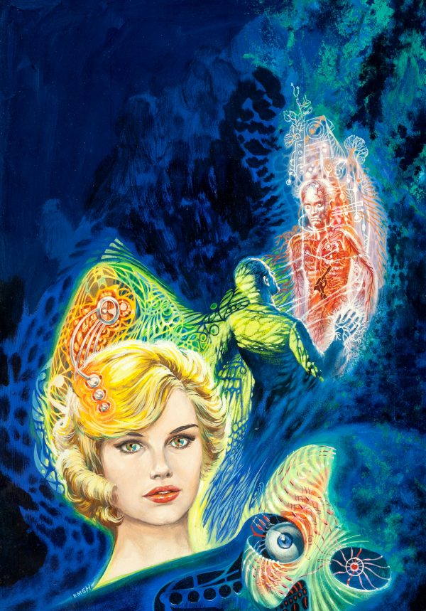 The Simulacra, paperback cover, 1964 by Ed Emshwiller