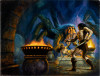 Conan and the Spider God Paperback Novel Wraparound Cover Painting thumbnail