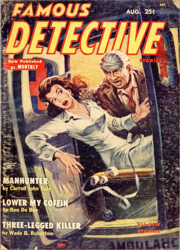 Famous Detective August 1954