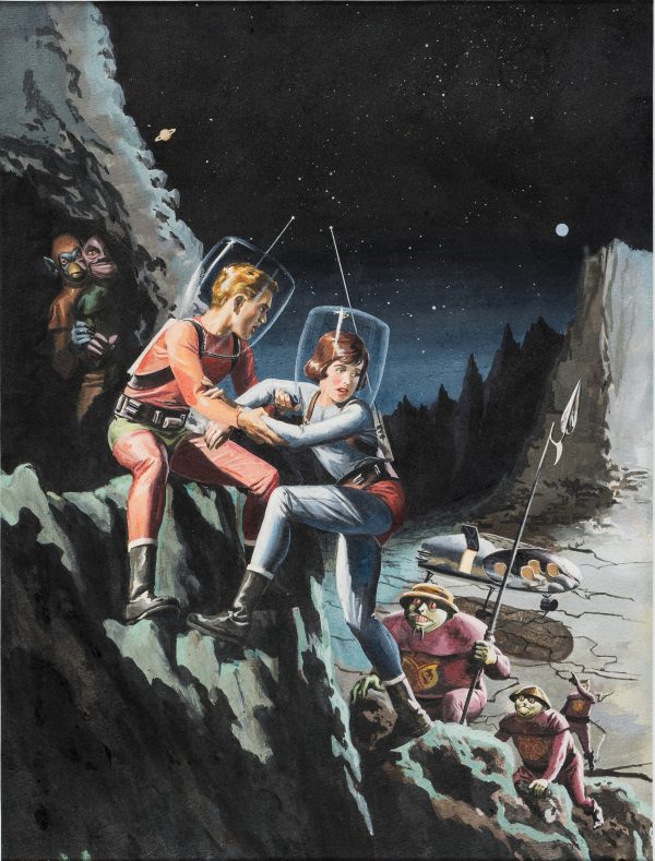 Space Family Robinson #1 Cover Painting