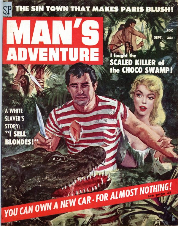 Man's Adventure September 1958