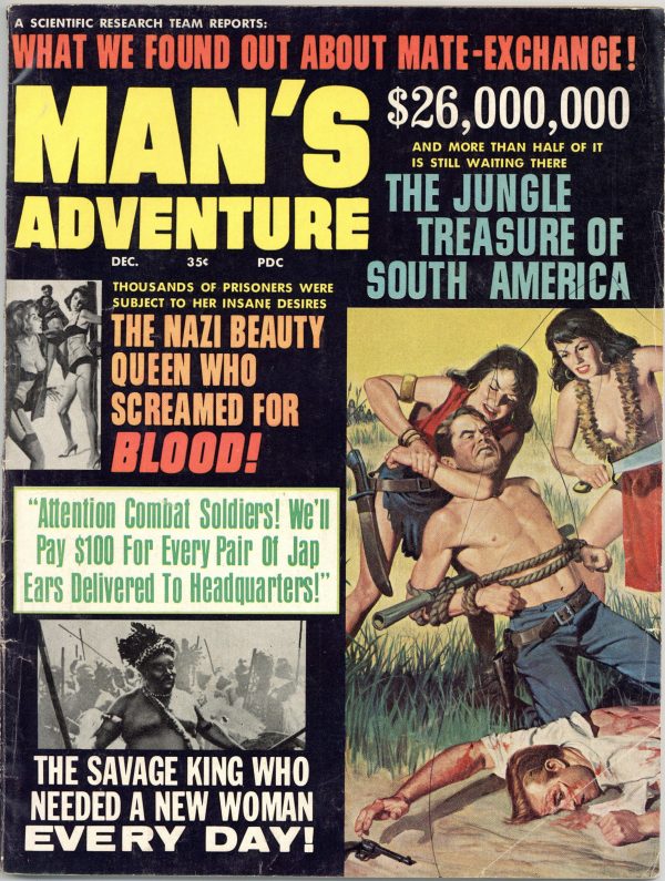 Man's Adventure December, 1966